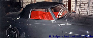 Mercedes SL 190 met gesloten cabrioletkap