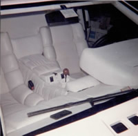 Wit interieur Lotus Esprit