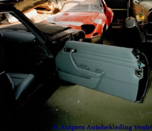 Deurpaneel Mercedes door ons bekleed